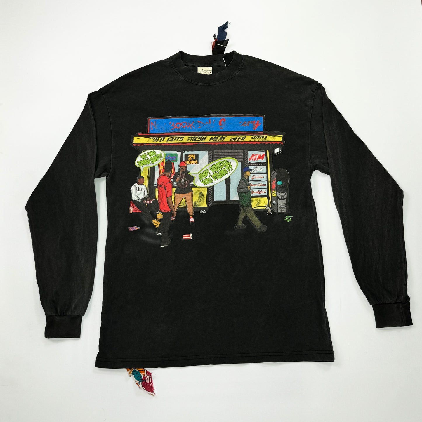 Wear You From "Harlem" Long Sleeve Shirt